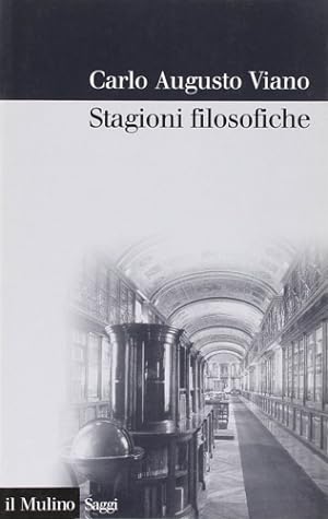 Bild des Verkufers fr Stagioni filosofiche. La filosofia del Novecento tra Torino e l'Italia. zum Verkauf von FIRENZELIBRI SRL