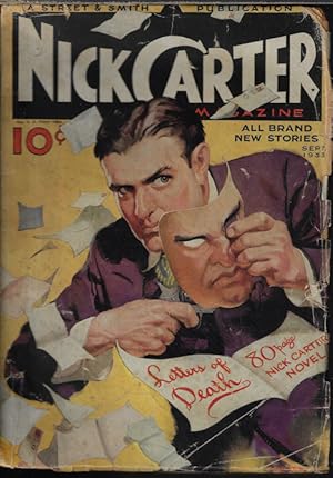 Image du vendeur pour NICK CARTER Magazine: September, Sept. 1935 mis en vente par Books from the Crypt