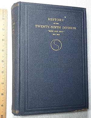 Image du vendeur pour History of the Twenty-Ninth Division "Blue and Gray" 1917-1918 mis en vente par Dilly Dally