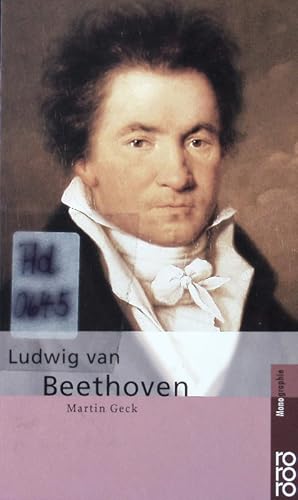 Bild des Verkufers fr Ludwig van Beethoven. zum Verkauf von Antiquariat Bookfarm