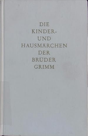 Bild des Verkufers fr Kinder- und Hausmrchen der Brder Grimm. zum Verkauf von Antiquariat Bookfarm