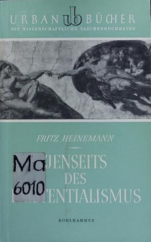 Bild des Verkufers fr Jenseits des Existentialismus. Studien zum Gestaltwandel der gegenwrtigen Philosophie. zum Verkauf von Antiquariat Bookfarm