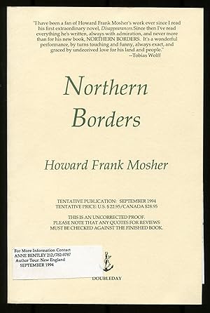 Bild des Verkufers fr Northern Borders zum Verkauf von Between the Covers-Rare Books, Inc. ABAA