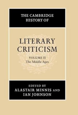 Bild des Verkufers fr The Cambridge History of Literary Criticism zum Verkauf von AHA-BUCH GmbH