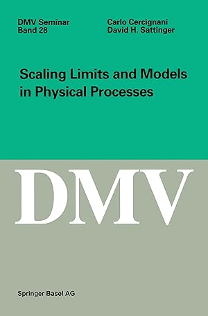 Bild des Verkufers fr Scaling Limits and Models in Physical Processes zum Verkauf von moluna