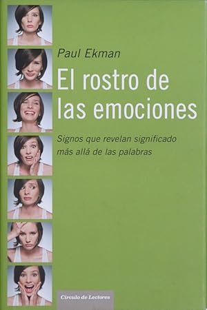 Imagen del vendedor de El rostro de las emociones a la venta por Librera Alonso Quijano