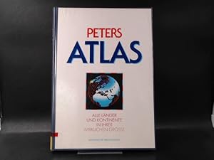 Atlas. Alle Länder und Kontinente in ihrer wirklichen Größe. Karographische Redaktion: Terry Hard...