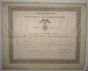 Ordre National de la Légion d'Honneur