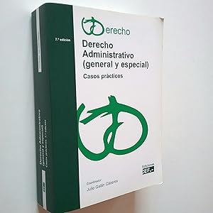 Imagen del vendedor de Derecho Administrativo (general y especial). Casos prcticos a la venta por MAUTALOS LIBRERA