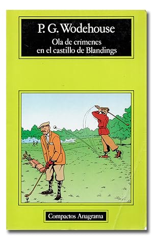 Bild des Verkufers fr Ola de crmenes en el castillo de Blandings. zum Verkauf von Librera Berceo (Libros Antiguos)