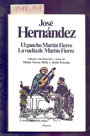 Seller image for EL GAUCHO MARTIN FIERRO // LA VUELTA DE MARTIN FIERRO for sale by Libreria 7 Soles