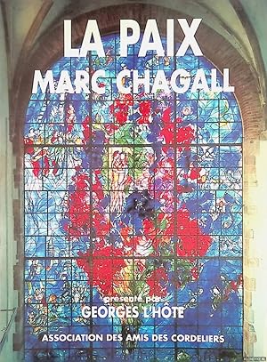 Imagen del vendedor de La Paix Marc Chagall a la venta por Klondyke