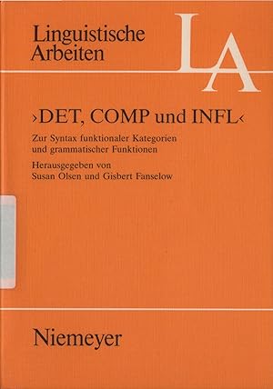 Bild des Verkufers fr DET, COMP und INFL Zur Syntax funktionaler Kategorien und grammatischer Funktionen zum Verkauf von avelibro OHG