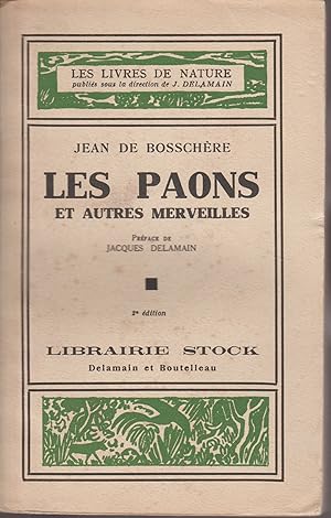 Imagen del vendedor de LES PAONS ET AUTRES MERVEILLES a la venta por Librairie l'Aspidistra