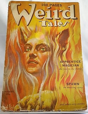 Bild des Verkufers fr Weird Tales. A Magazine of the Bizarre and Unusual. Volume 34. August, 1939. Number 2. zum Verkauf von Addyman Books