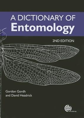 Imagen del vendedor de Dictionary of Entomology a la venta por moluna