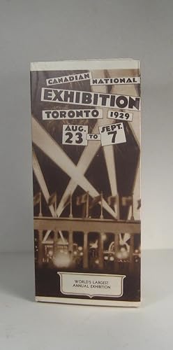 Seller image for Canadian National Exhibition Toronto. August 23 to September 7, 1929 for sale by Guy de Grosbois