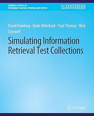 Seller image for Simulating Information Retrieval Test Collections for sale by moluna