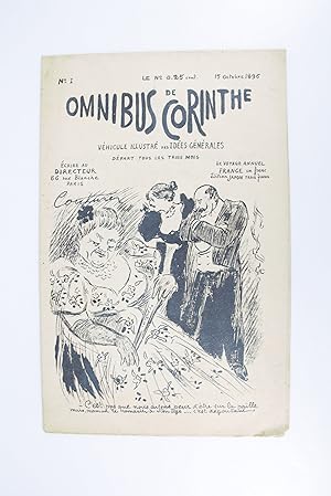 Image du vendeur pour L'omnibus de Corinthe vhicule illustr des ides gnrales : dpart tous les trois mois, N1 mis en vente par Librairie Le Feu Follet