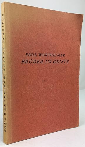 Immagine del venditore per Brder im Geiste. Ein Kulturbilderbuch. venduto da Antiquariat Heiner Henke
