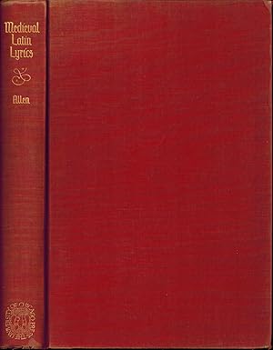 Seller image for Medieval Latin Lyrics for sale by UHR Books