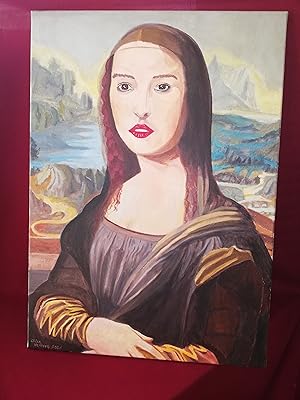 Monica Belluci - La Joconde - [ Hommage à Léonard de Vinci ]