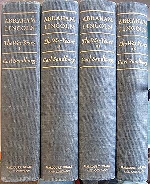 Seller image for Abraham Lincoln: The War Years - Volumes 1 to 4 for sale by Hanselled Books