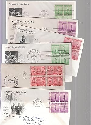 A Nice Archive of 25 Cancelled First Day Issue Army and Navy Covers