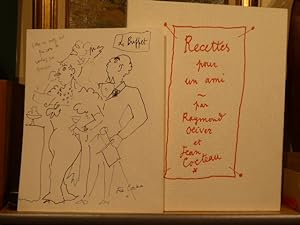 Image du vendeur pour RECETTES POUR UN AMI. Prface et illustrations de Jean COCTEAU. mis en vente par Tir  Part