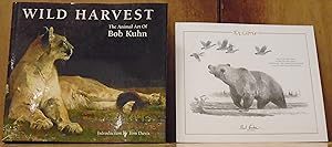 Wild Harvest : The Animal Art of Bob Kuhn (SIGNED)