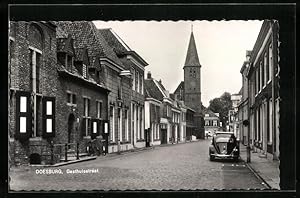 Ansichtskarte Doesburg, Gasthuisstraat, Kerk