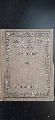 Seller image for Essentials of Arithmetic Advanced Book for sale by Darby Jones