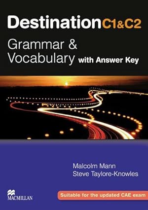 Imagen del vendedor de Destination C1 & C2 Grammar and Vocabulary. Student's Book with Key a la venta por Wegmann1855
