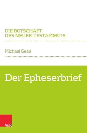 Seller image for Der Epheserbrief for sale by Wegmann1855