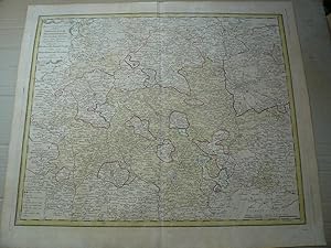 Bild des Verkufers fr Mappa geographica exhibens Principatum Brandenburgico-Onolsbacensem una cum finitimis regionibus terrisque Homann, Johann Baptist---Erben, altkolorierte Karte Hauer, A. Cnopf, Matthus Ferdinand Umfang: 532 mm x 430 mm 1763 Die Karte zeigt Ansbach im Zentrum und wird begrenzt durch: Altdorf, Greding, Ellwangen, Mainbernheim. zum Verkauf von Hammelburger Antiquariat