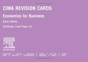 Bild des Verkufers fr Economics for Business (CIMA Revision Cards) zum Verkauf von WeBuyBooks