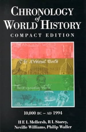 Image du vendeur pour Chronology of World History : 10,000 Bc-Ad 1994 mis en vente par GreatBookPricesUK