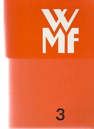 Glas von WMF. Katalog 1972. Teil 3.