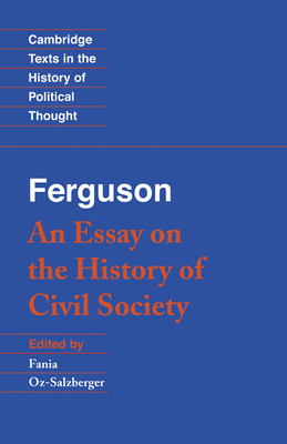 Seller image for Ferguson: An Essay on the History of Civil Society (Paperback or Softback) for sale by BargainBookStores