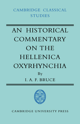 Bild des Verkufers fr An Historical Commentary on the Hellenica Oxyrhynchia (Paperback or Softback) zum Verkauf von BargainBookStores