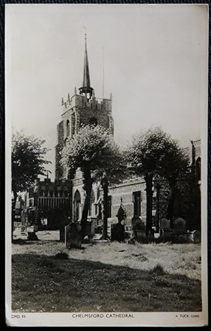 Image du vendeur pour Chelmsford Cathedral Postcard Essex Real Photo Publisher Raphael Tuck & Sons Ltd mis en vente par Postcard Anoraks