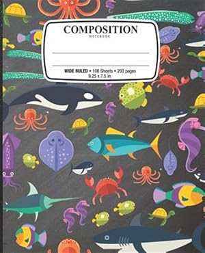 Seller image for Composition Notebook: Notebook for School Office Home Student Teacher Use Wide Ruled - 100 Sheets - 200 Pages - 9 1/4 X 7 1/2 In. / 24.77 X for sale by GreatBookPrices