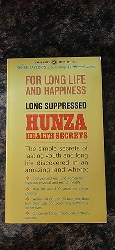 Seller image for Hunza Health Secrets for sale by Darby Jones