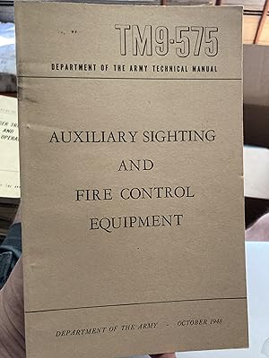 tech manual auxiliary sighting and fire control equipment