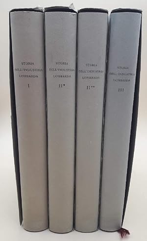 Immagine del venditore per STORIA DELL'INDUSTRIA LOMBARDA VOLL. I, II*,II**,III(1988-1992) venduto da Invito alla Lettura