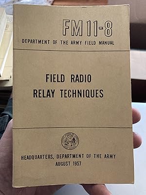 FM 11-8 field radio relay techniques