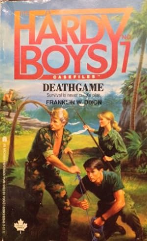 Seller image for deathgame [ the hardy boys] for sale by Reliant Bookstore