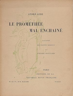 Seller image for Le Promthe mal enchain. for sale by Librairie Les Autodidactes - Aichelbaum