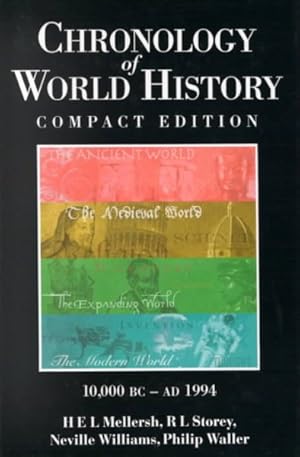 Imagen del vendedor de Chronology of World History : 10,000 Bc-Ad 1994 a la venta por GreatBookPrices