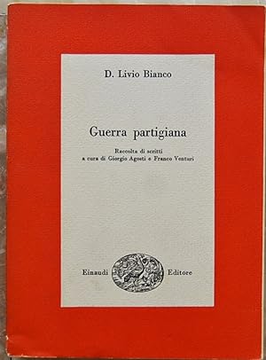 Seller image for GUERRA PARTIGIANA. for sale by Studio Bibliografico Olubra
